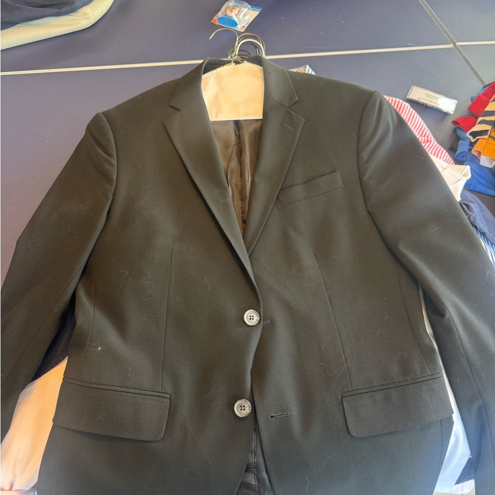 J. Ferrar Classic Black Men's Blazer